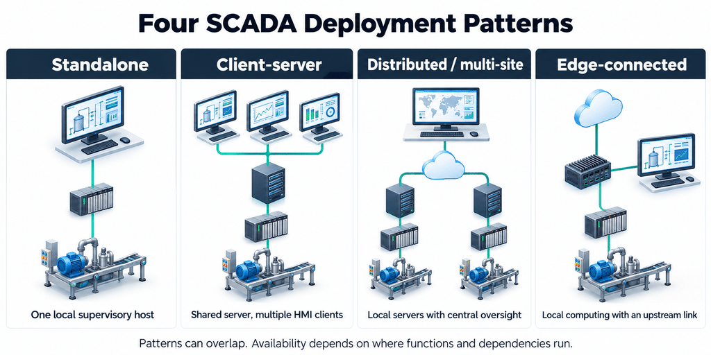 four scada deployment patterns