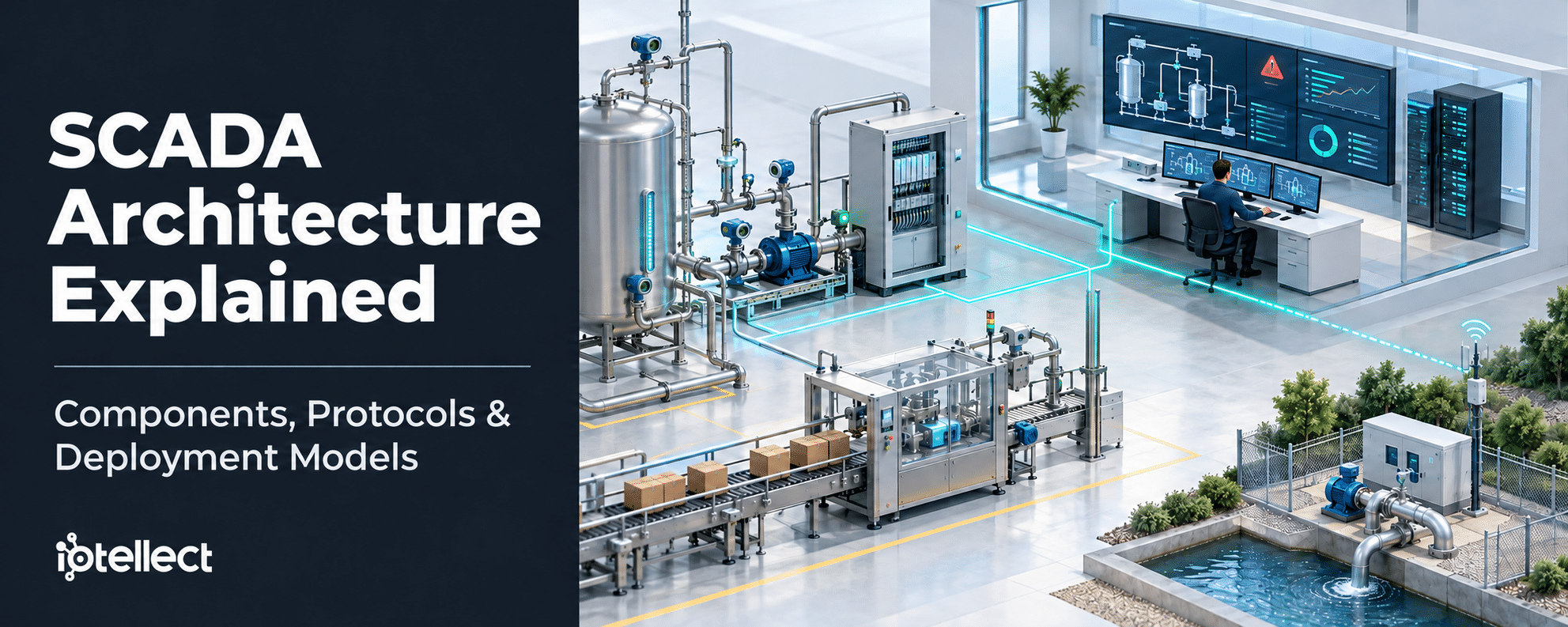 SCADA Architecture Explained: Components, Communication Protocols, and Deployment Models